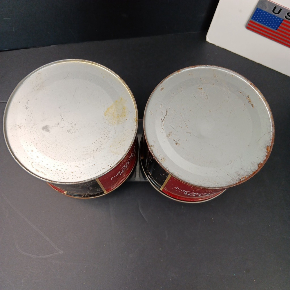 Rare Peter Jackson Tobacco Containers Canada Bilingual Fair Condition 2pcs - Picture 8 of 12
